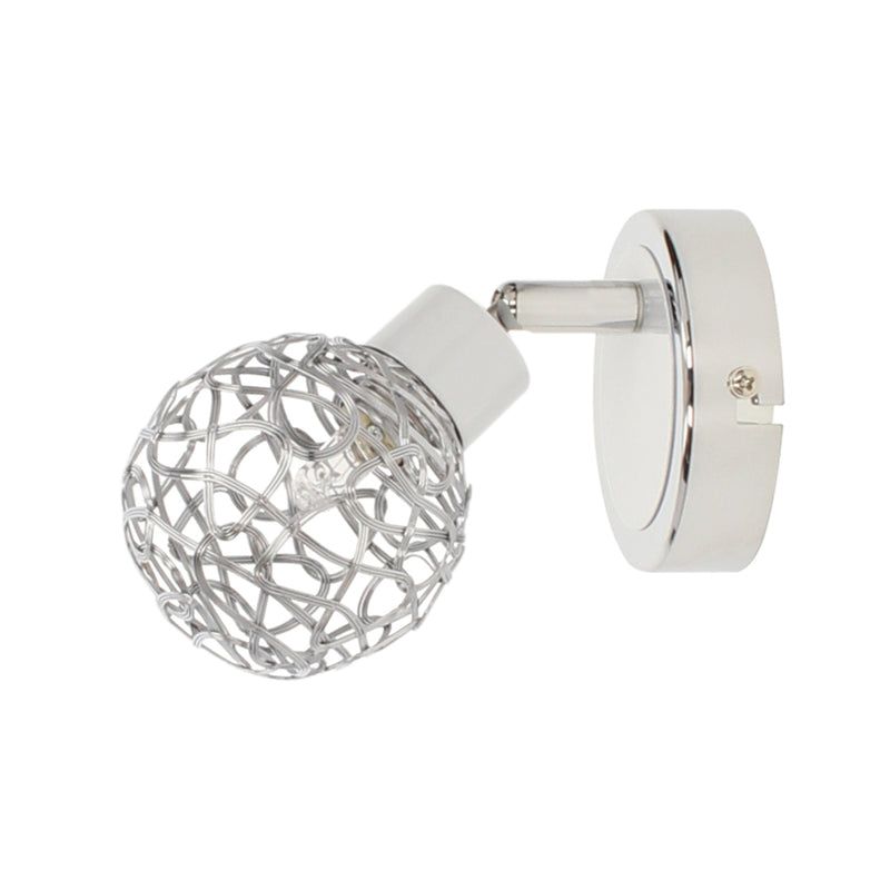 Virgo Wall Lamp 1xG9 Max.40W White/Chrome