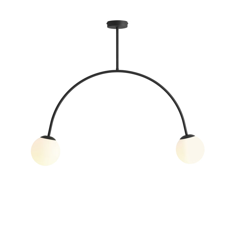 Aldex Lea 2L linear suspension pendant lamp E14