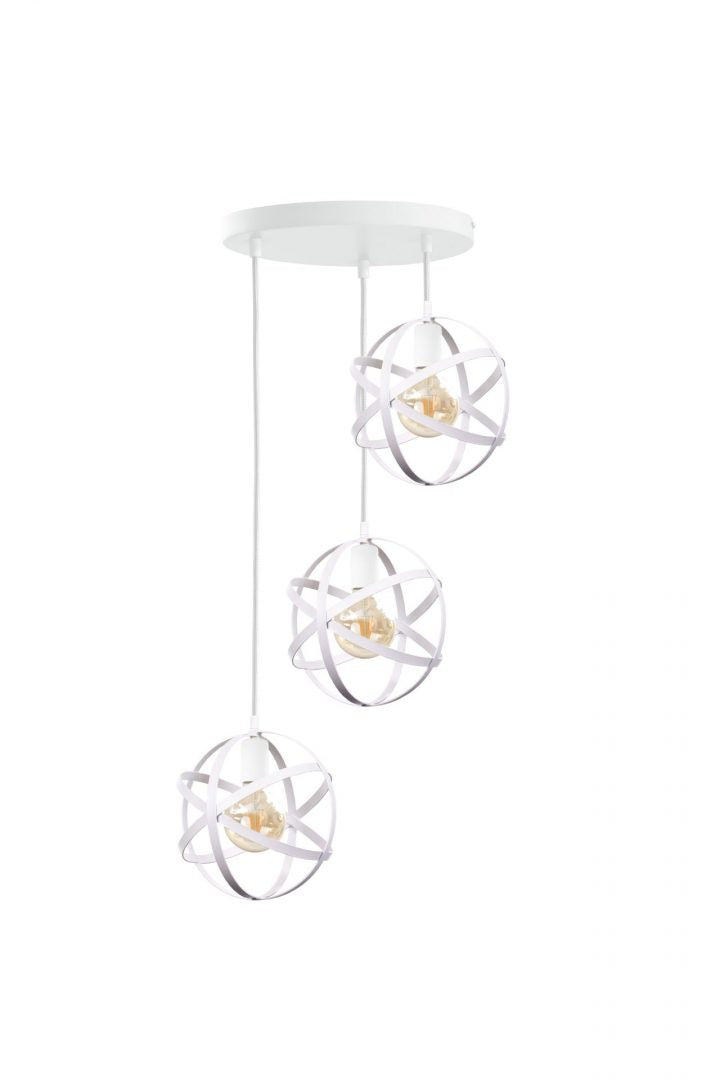 Keter Lighting Pola 3L pendants E27 H 120.0cm