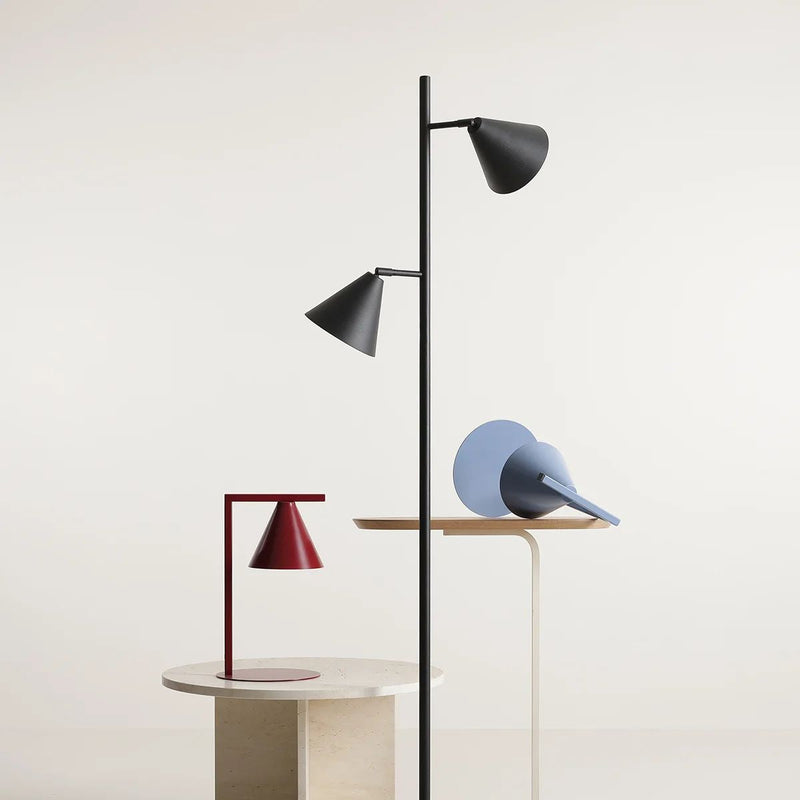 Aldex Form 2L floor lamp E27, H 163cm