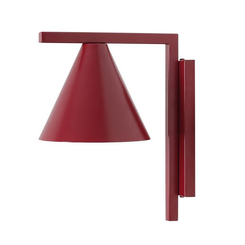 Aplique de pared Aldex Form 1L, vino tinto, Al. 28cm