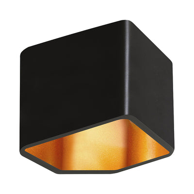 Space Wall lamp 6W LED Black/Gold