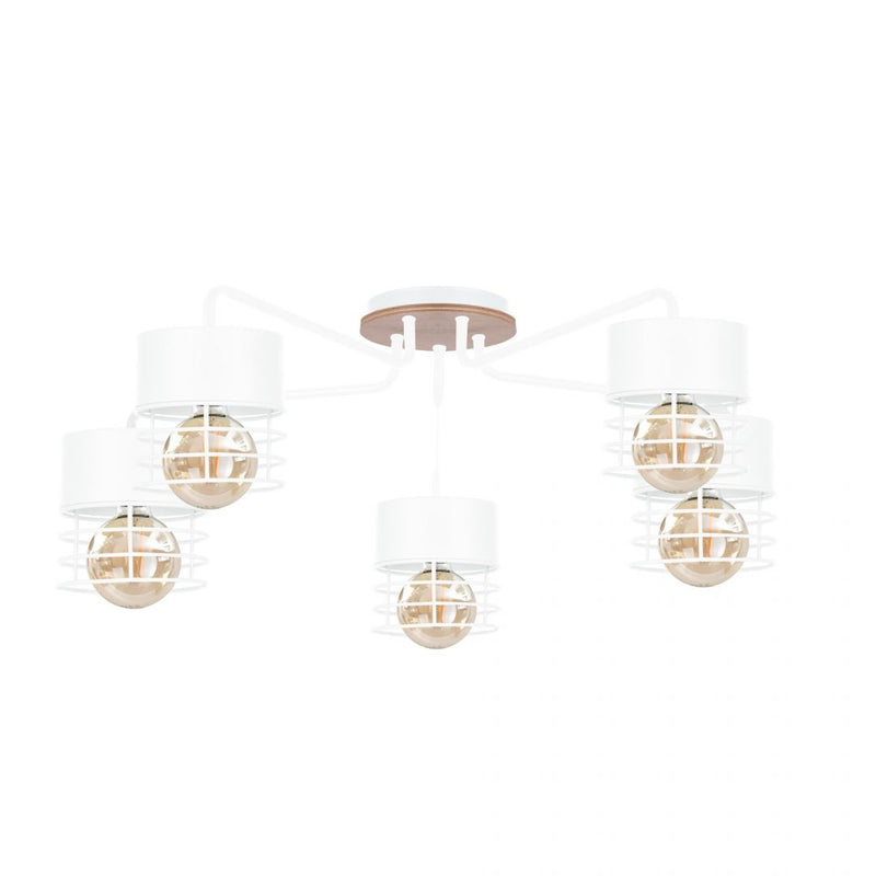 Keter Lighting Casa 5L ceiling lamp E27 H 25.0cm