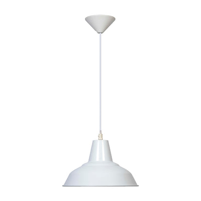 Meg Pendant Lamp 1xE27 Max.60W White/White/White