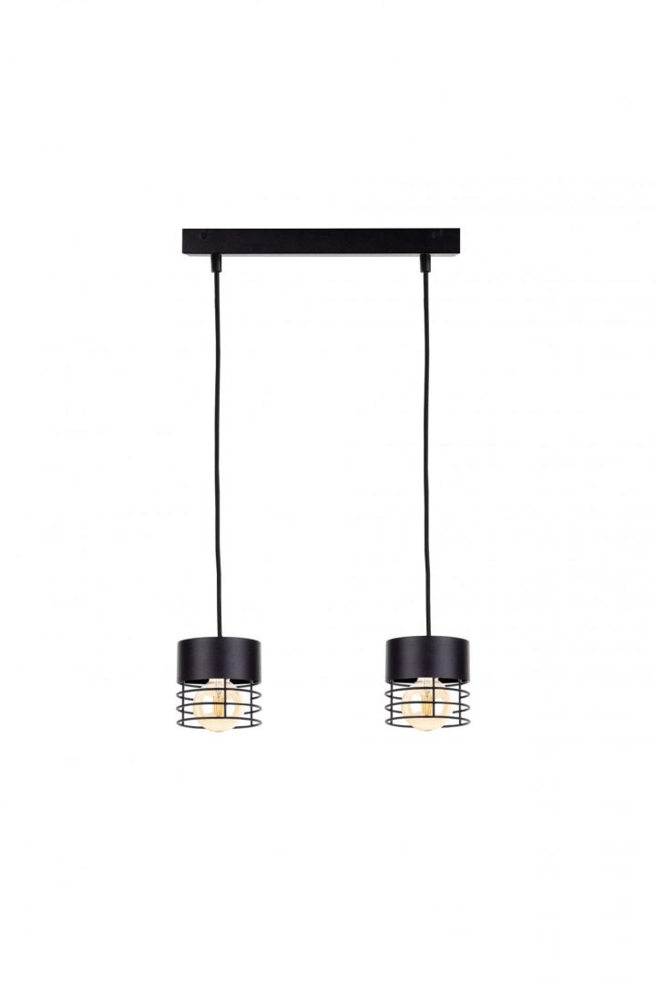 Keter Lighting Elle 2L linear suspension pendant lamp E27 H 120.0cm