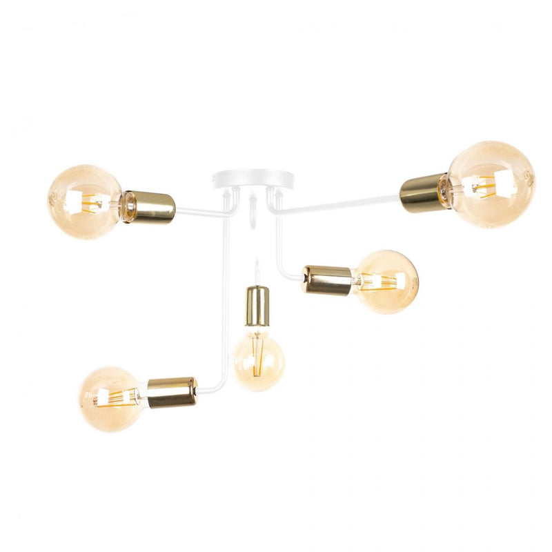 Keter Lighting Nixon 5L ceiling lamps E27 H 32.0cm
