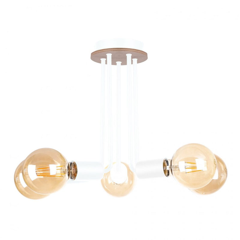 Keter Lighting Venna 5L ceiling lamp E27 H 33.0cm