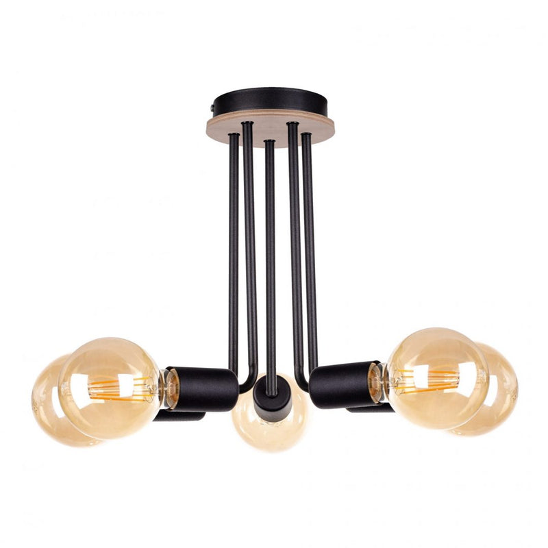 Keter Lighting Venna 5L ceiling lamp E27 H 33.0cm
