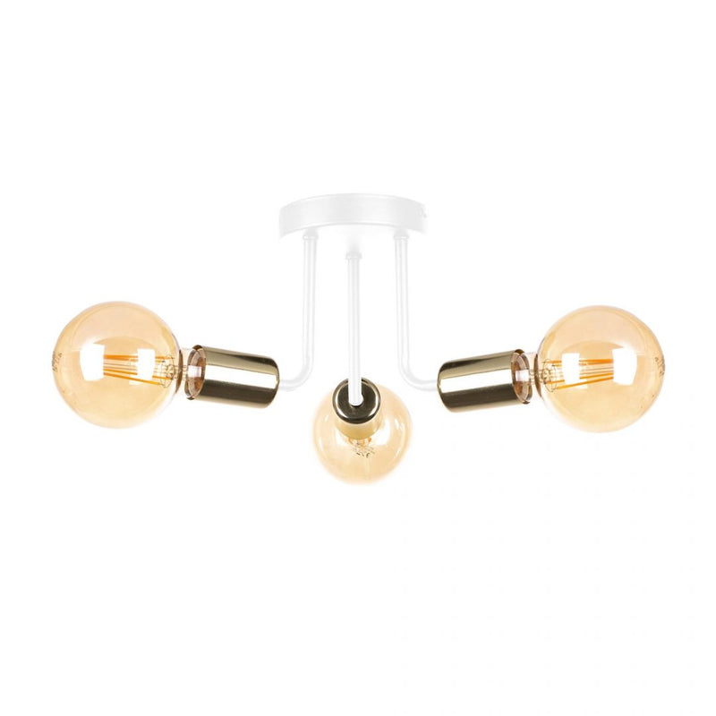 Keter Lighting Luna 3L ceiling lamps E27 H 15.0cm