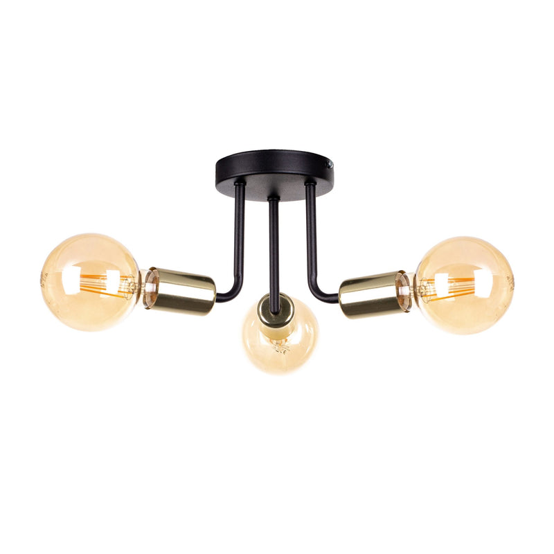 Keter Lighting Luna 3L ceiling lamps E27 H 15.0cm