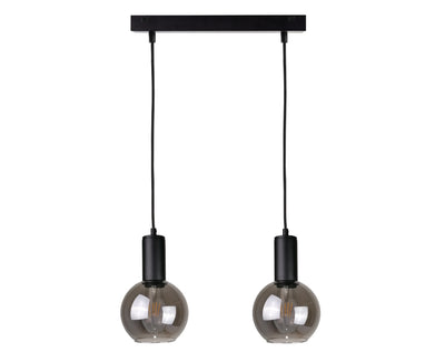 Keter Lighting Supra 2L linear suspension pendant lamp E27 H 120.0cm