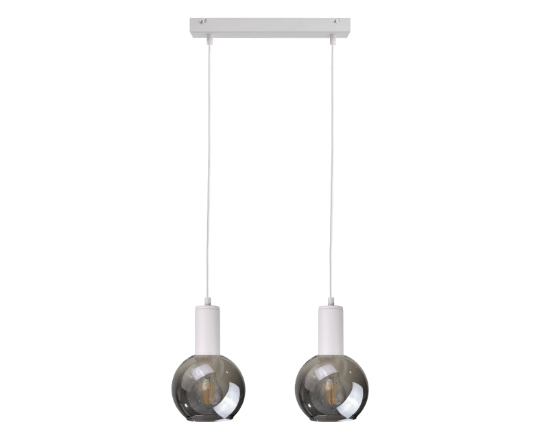 Keter Lighting Supra 2L linear suspension pendant lamp E27 H 120.0cm