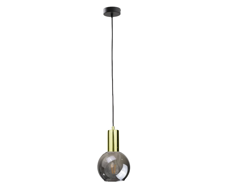 Keter Lighting Supra 1L pendant lamp E27 H 120.0cm
