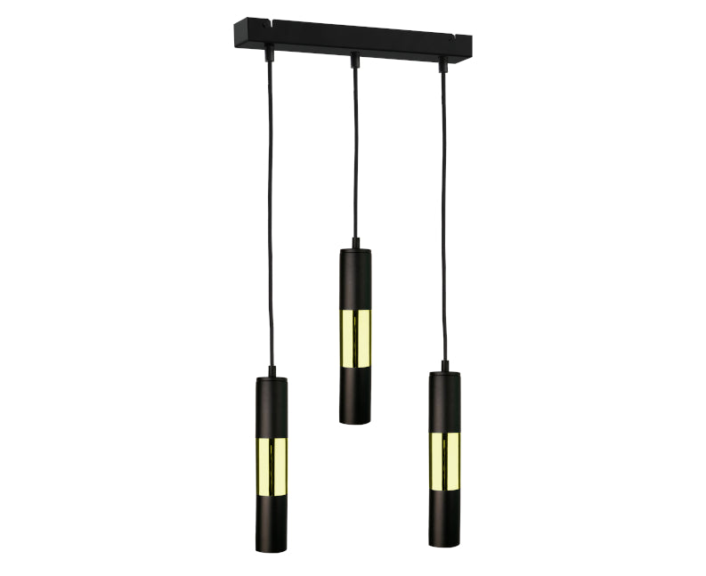 Keter Lighting Magnum 3L linear suspension pendant lamp GU10 H 120.0cm