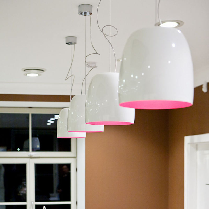 Hanglamp Prandina NOTTE S3 opaalwit E27