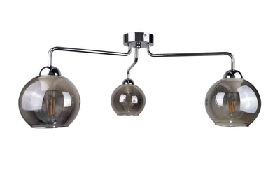 Keter Lighting Pluton 3L ceiling lamp E27 H 29.0cm
