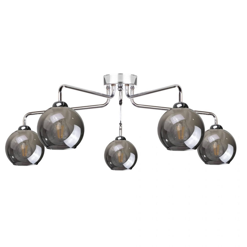 Keter Lighting Pluton 5L ceiling lamp E27 H 29.0cm