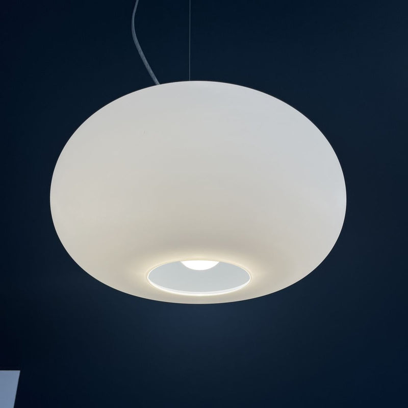 Hanglamp Prandina OVER S3 opaalwit E27