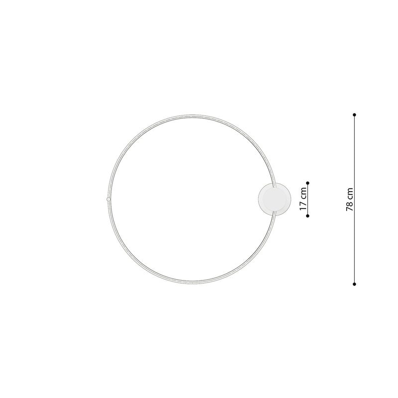 Sollux Lighting Rio 1L Plafón aluminio LED