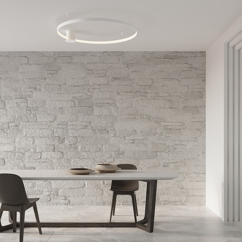 Sollux Lighting Rio 1L lampada da soffitto in alluminio LED