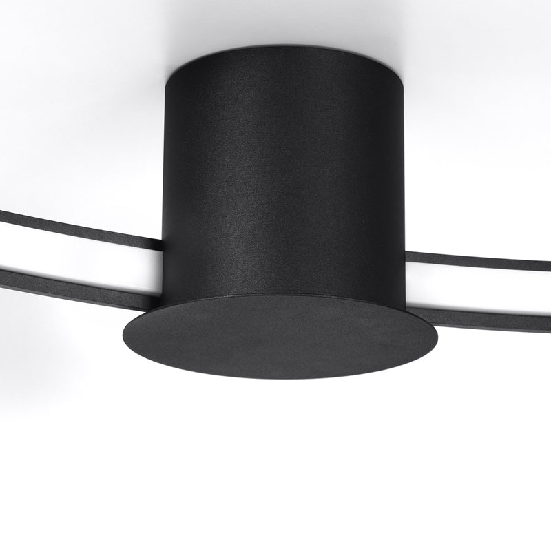 Sollux Lighting Rio 1L lampada da soffitto in alluminio LED