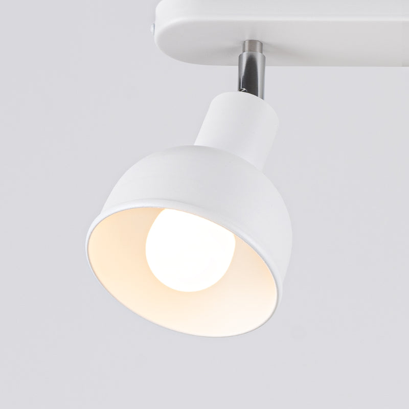 Ceiling lamp Sollux Lighting Elba 2 E27 steel white