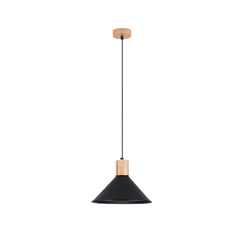 Pendant lamp Sollux Lighting Jaga 1 E27 steel black