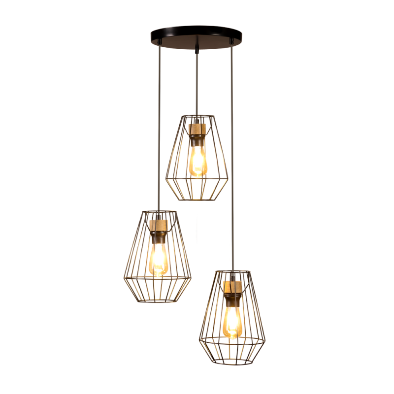 Britop Lighting Endorfina 3L pendant lamp E27