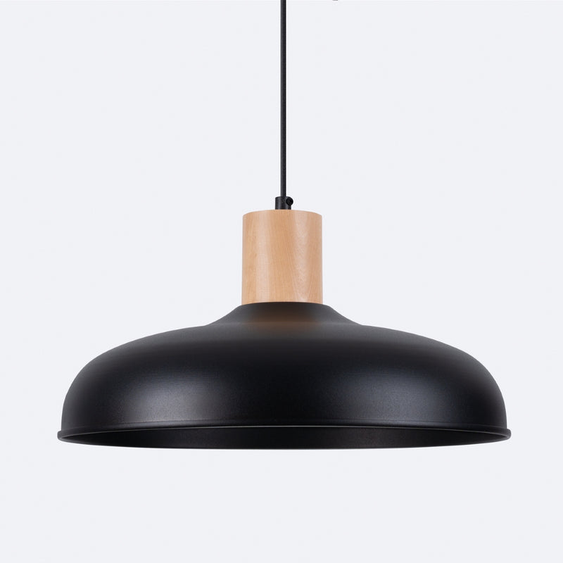 Pendant lamp Sollux Lighting Indy 1 E27 steel black