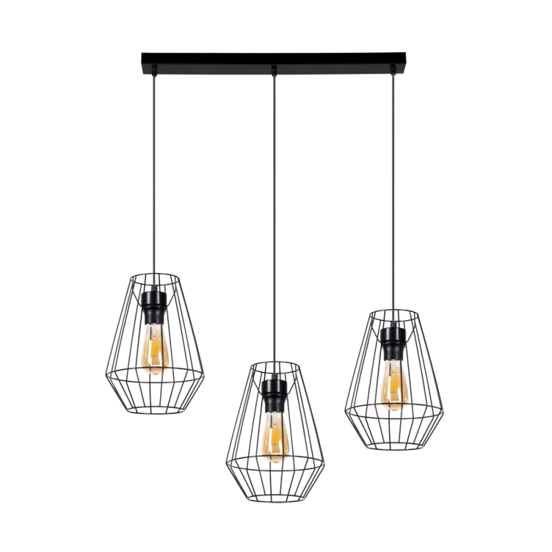 Britop Lighting Endorfina 3L lineare Hänge-Deckenleuchte E27, W 117