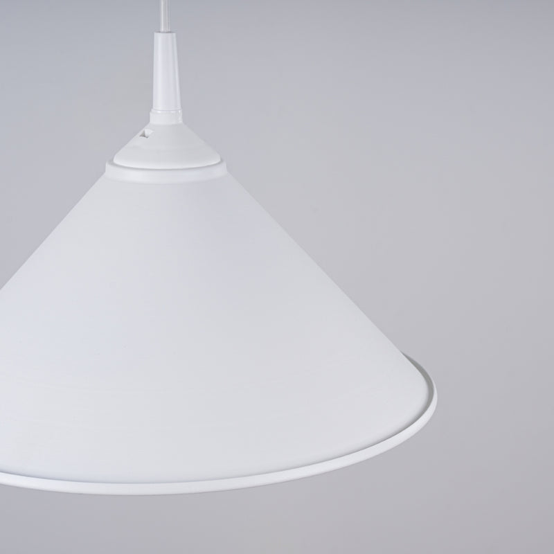 Pendant lamp Sollux Lighting Zuma 1 E27 steel white