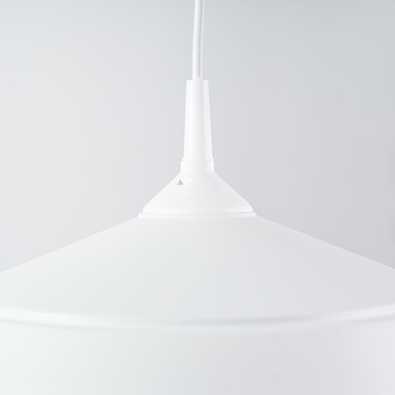 Pendant lamp Sollux Lighting Frika 1 E27 steel white