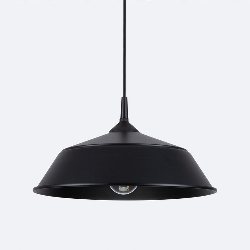 Pendant lamp Sollux Lighting Frika 1 E27 steel black