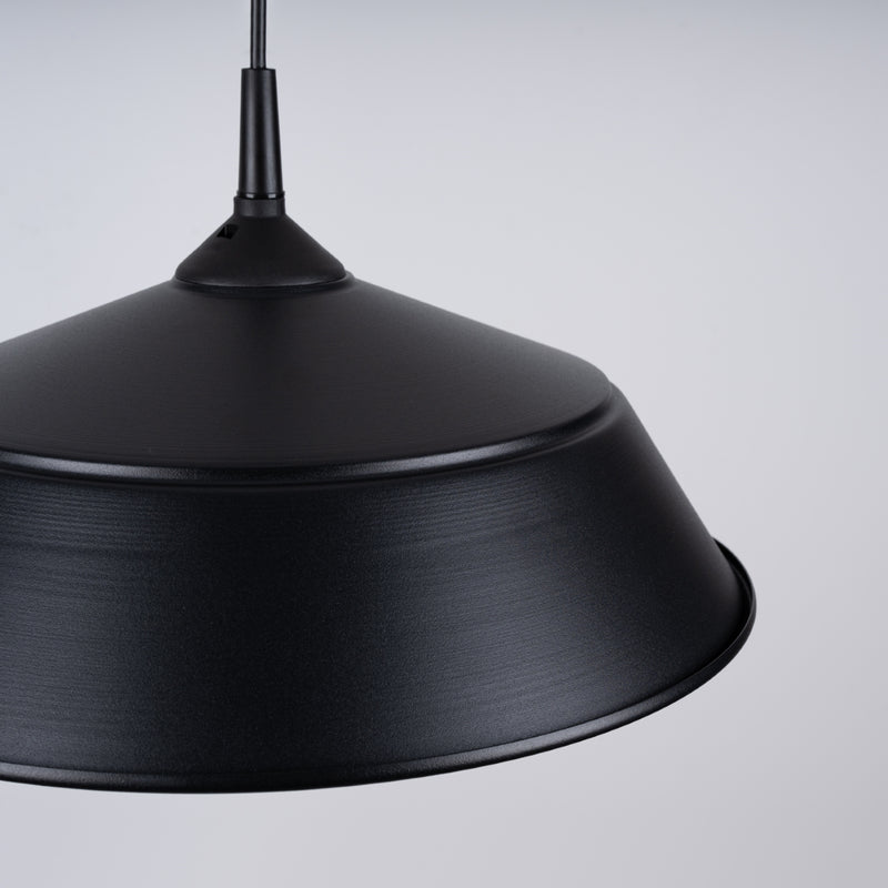 Pendant lamp Sollux Lighting Frika 1 E27 steel black