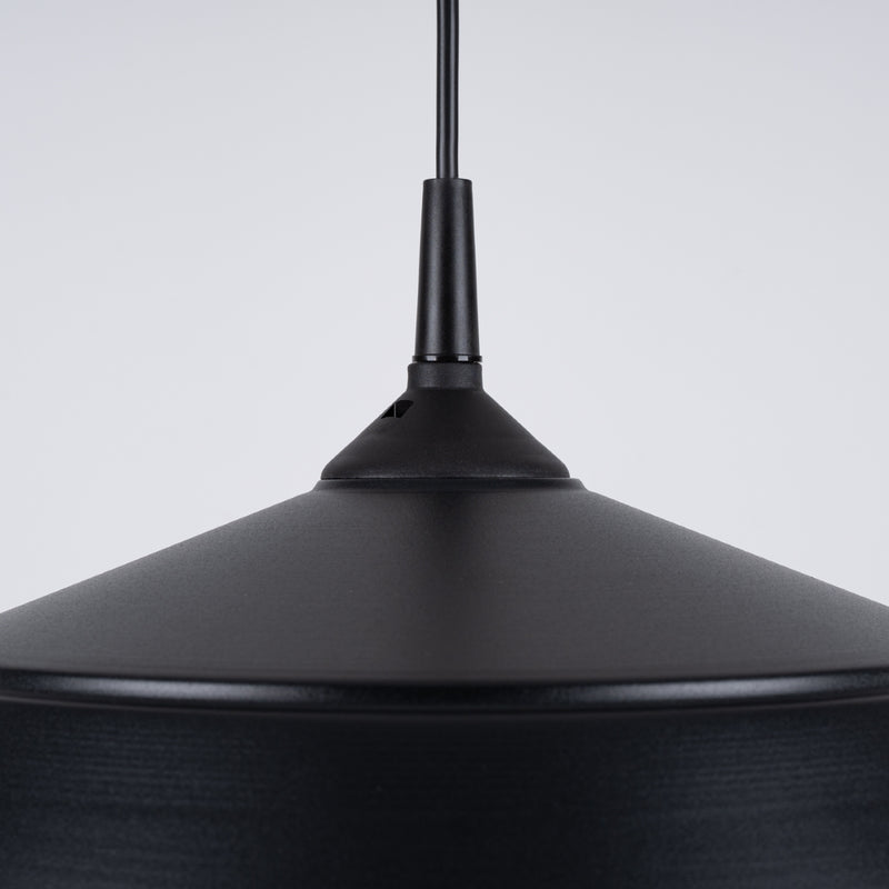 Pendant lamp Sollux Lighting Frika 1 E27 steel black