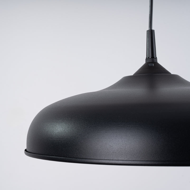 Pendant lamp Sollux Lighting Gina 1 E27 steel black