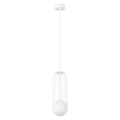 Pendant lamp Sollux Lighting Brina 1 G9 steel white