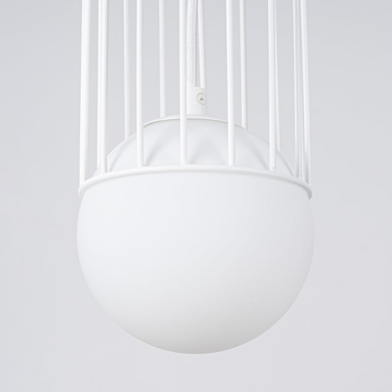 Pendant lamp Sollux Lighting Brina 1 G9 steel white