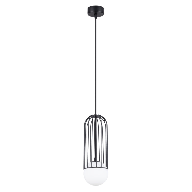 Pendant lamp Sollux Lighting Brina 1 G9 steel black