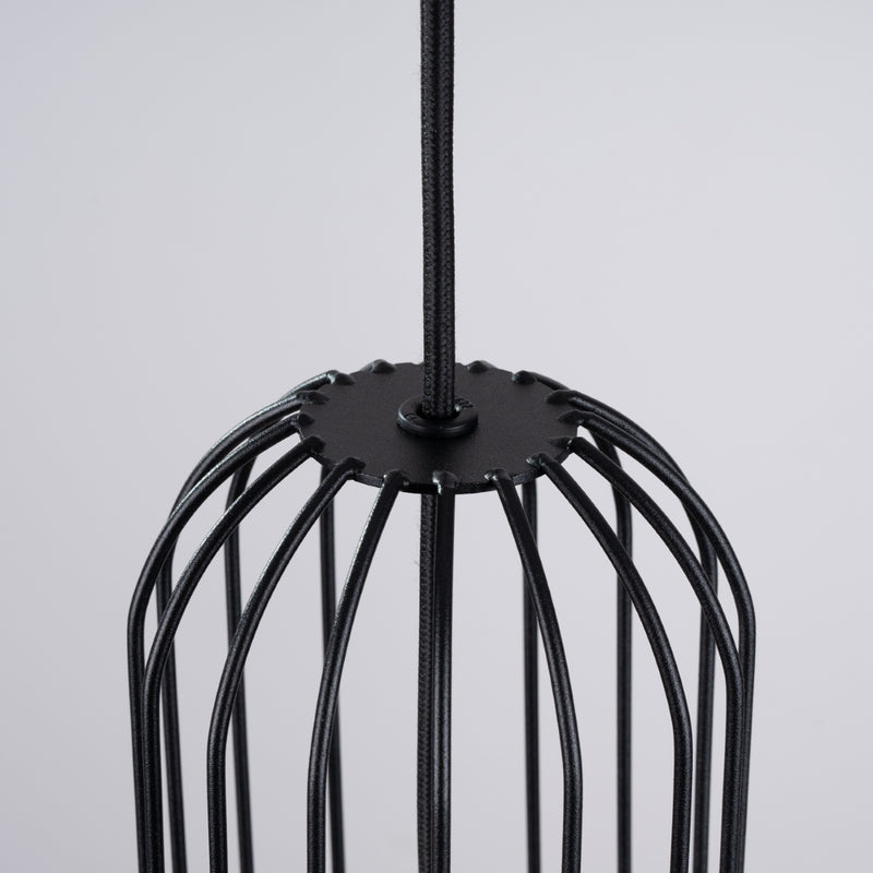 Pendant lamp Sollux Lighting Brina 1 G9 steel black