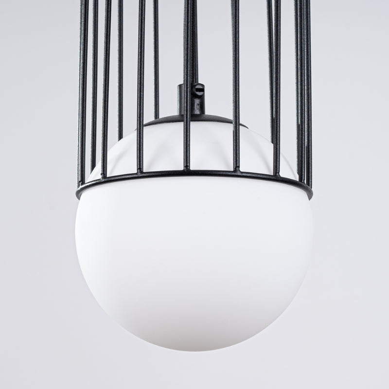 Pendant lamp Sollux Lighting Brina 1 G9 steel black