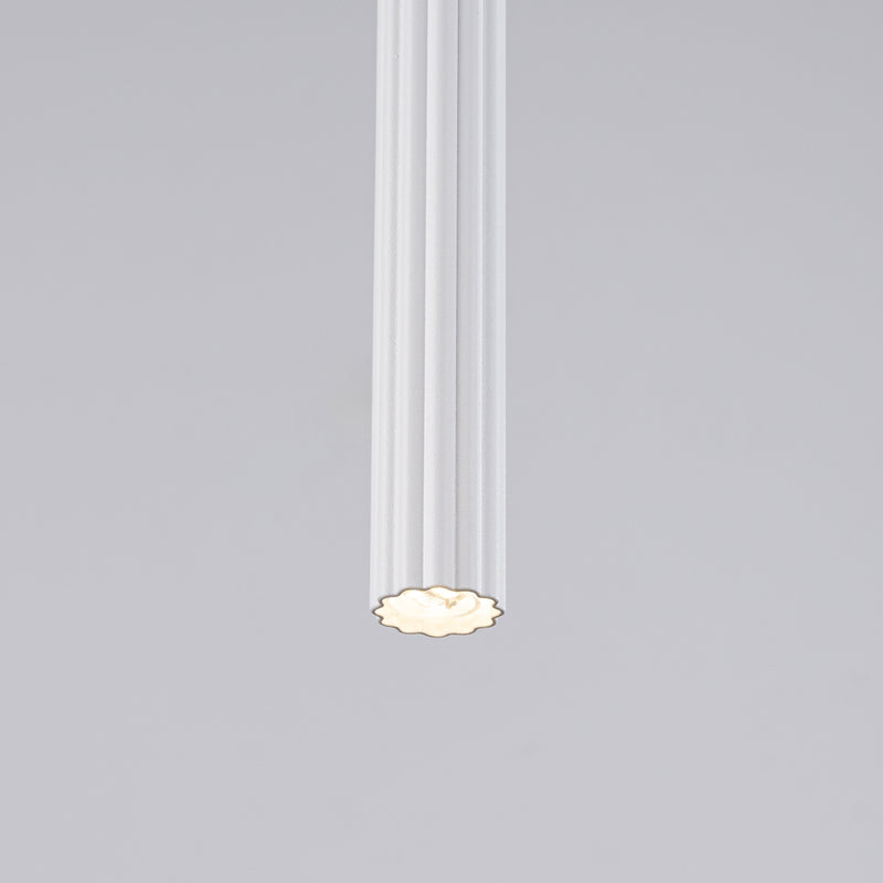 Pendant lamp Sollux Lighting Arche 1 G9 steel white