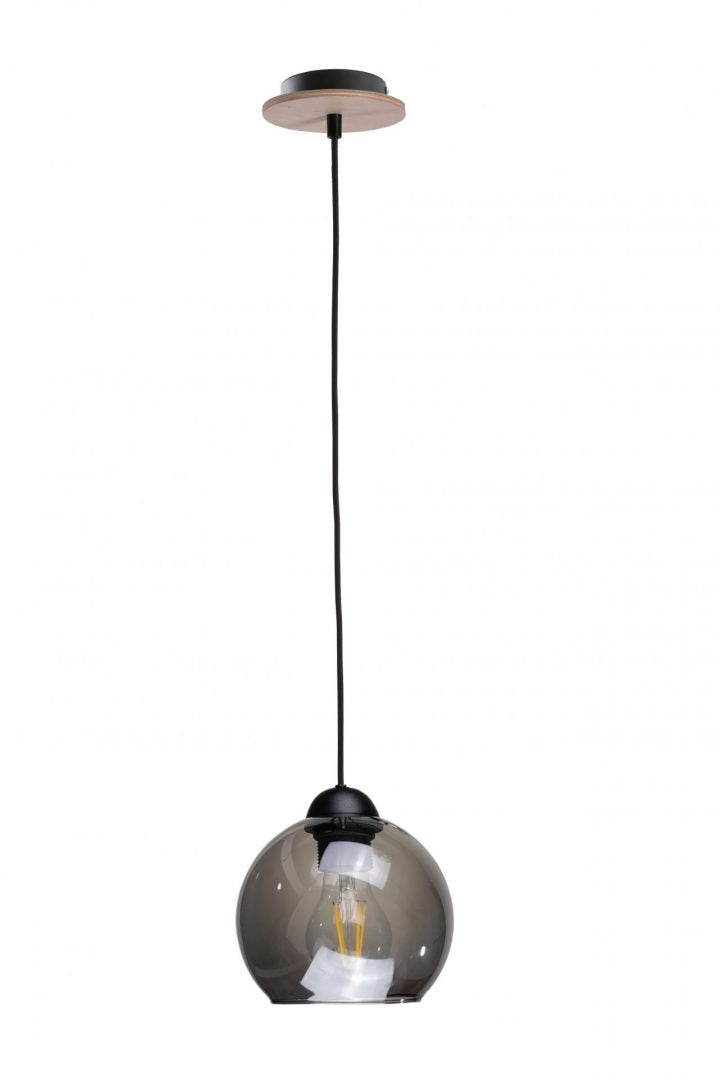 Keter Lighting Yuno 1L pendant lamp E27 H 120.0cm