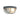Mexlite Lisanne 1L flush mount ceiling lamp grey E27, D 17cm
