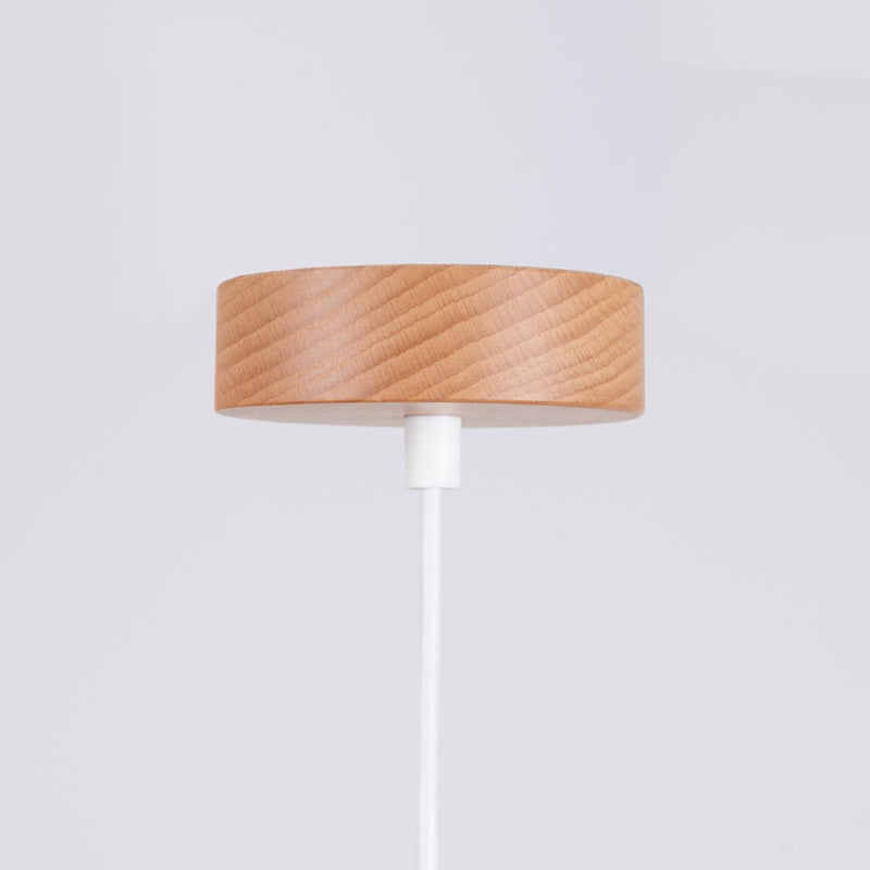 Pendant lamp Sollux Lighting Marion 1 E27 wood white