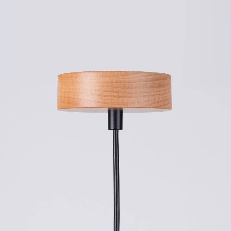 Pendant lamp Sollux Lighting Marion 1 E27 wood black