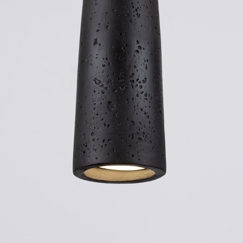 Pendant lamp Sollux Lighting Electra 1 GU10 concrete black