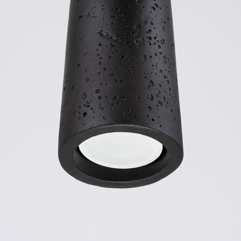 Pendant lamp Sollux Lighting Electra 1 GU10 concrete black