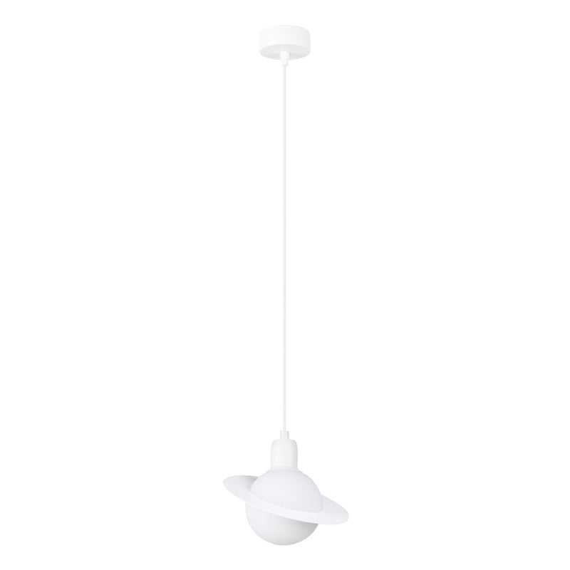 Pendant lamp Sollux Lighting Hyperion 1 G9 steel white