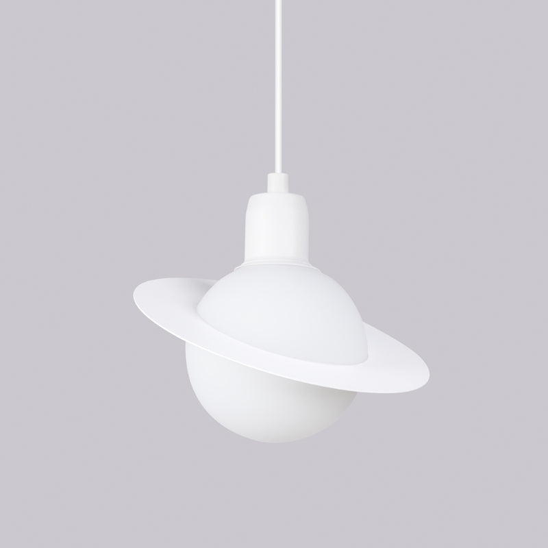 Pendant lamp Sollux Lighting Hyperion 1 G9 steel white